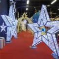 led light outdoor Star christmas decorations light