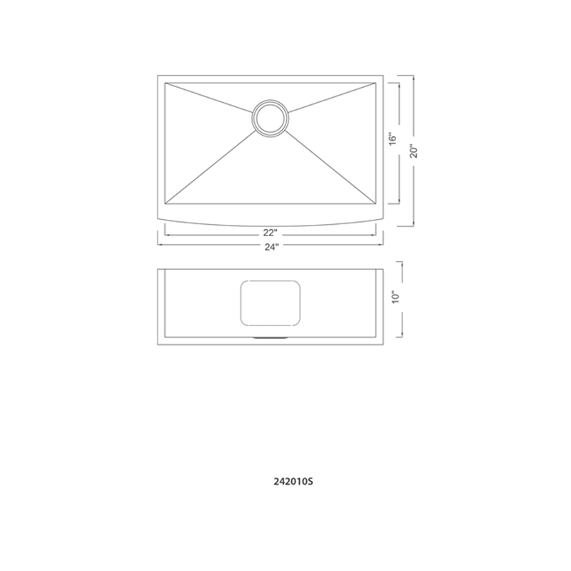 Farm Sink Apron Front