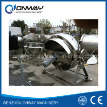 Kqg Industrial Jacketed Kettle Steam Jacketed Brew Kettle Tilting Evaporator