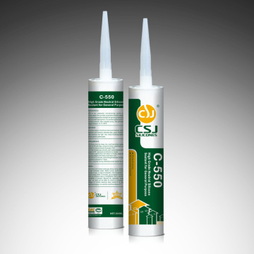 Scanneur de silicone léger en silicone Neutre à usage général Silicone Sealant