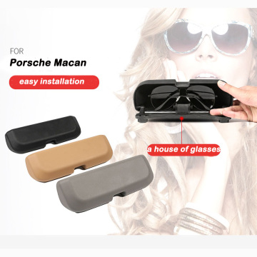 Vehicle Glasses Storage Box for Porsche Macan