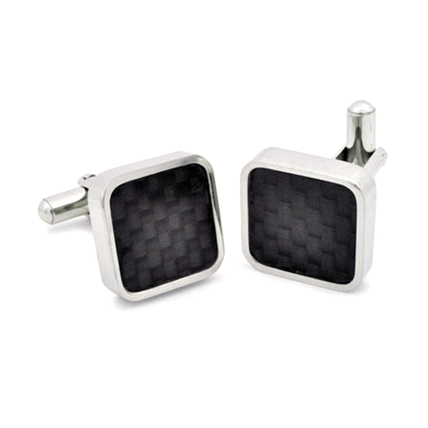 carbon fiber cuff links