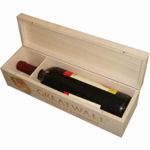 Caixa de madeira personalizada para pacote / Jóias / Vinho