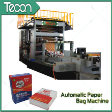 Saco de papel automático de alta velocidade que faz a máquina para o cimento