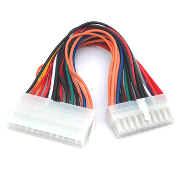 Mazo de cables de la placa madre ATX femenina 20pin macho a 24pin