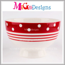 Hot Sale Céramique Candy Bowl avec peinture