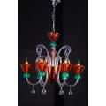 Decoration Glass Chandelier Lighting (QD005-6L)