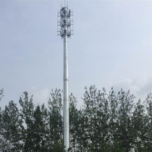 Forme de pôle de communication 35 m avec des antennes