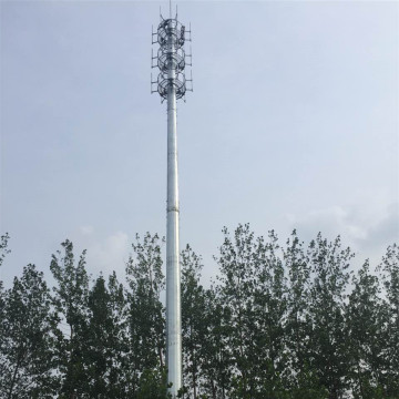 Forma de 35m de comunicação com antenas