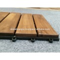 Interlocking Deck Tiles 4 - slat with Plastic Base 30*30*2.4 cm