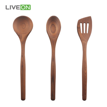 Ash Wooden Spoon Healthy Cooking Set