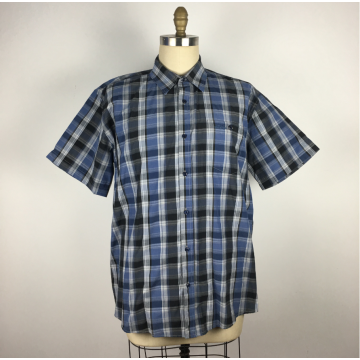 Men's Plaid Shirt Custom cotton shirt