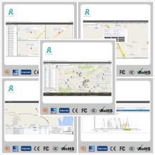 Software de rastreamento da plataforma de rastreamento do GPS Proporciona a personalização do GS102