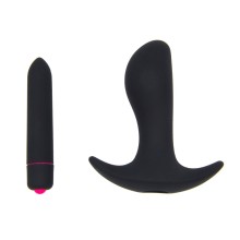 Producto adulto del sexo Anal de silicón Massager de la próstata vibrador Anal