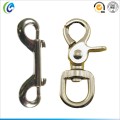 Brass Spring Clip Dog Swivel Snap Hook