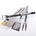 5 Pieces Stainless Steel BBQ Grill Tools Set