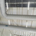 Diaphragm fiber fabric air duct