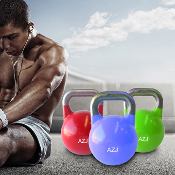 12kg Colorful Cast Iron Competition Kettlebell