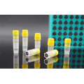 Flacons cryogéniques à code-barres 2D à filetage interne de 0,5 ml
