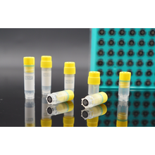 Flacons cryogéniques à code-barres 2D à filetage interne de 0,5 ml