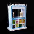 Magnetic floating e cigarette acrylic display stand