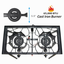 Auto ignition double Outdoor burner stove