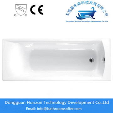 Drop in acrylic soaker tubs with shower