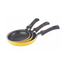 Home Basic 3 PCS Nonstick Revestido Alumínio Egg Pans Conjuntos