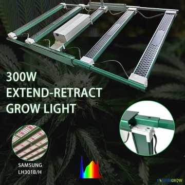 300W L&#39;agriculture verticale pousse la lumière pour les légumes