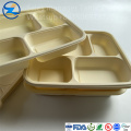 Boîte à lunch thermoplastique à 100% biodégradable de haute qualité