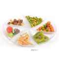 Plastic Disk Disposable Saucer Triangle Dish