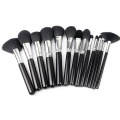 Pelo sintético suave del sistema de cepillo del maquillaje profesional 14pcs