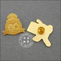 Gewohntes Gold überzogenes Metall-Militärabzeichen (GZHY-BADGE-087)