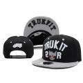 Alta qualidade do bordado 6 painel plana brimmed snapback ajustável Trukfit hip-hop boné chapéu