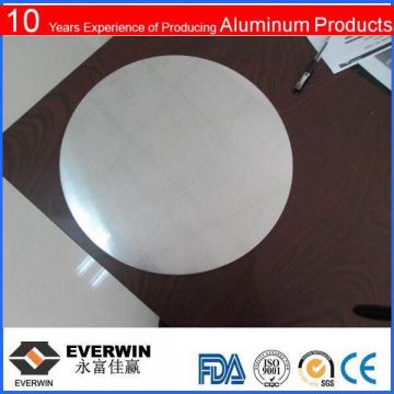 using pan aluminium circle is round