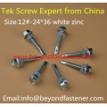 Tek Screw Dacromet Xylan Revestimento