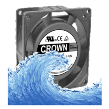 Fan de refroidissement de la protection personnelle Crown 80x25