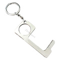 Antimicrobial No Contact Brass Door Opener Keychain