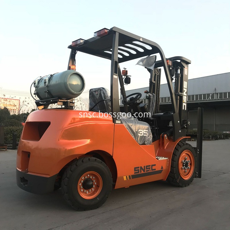 FL35 3.5 ton gas forklift exported to Mexico from sheri-2