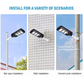 ROHS wasserdichte LED Solar Street Light Werbung