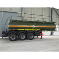 Tri-eixo 18000L Sulfuric Acid Tank Trailers