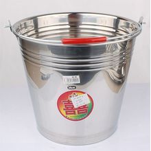 5L alta qualidade popular balde de aço inoxidável