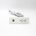 2 socket and USB ports power strip