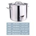 20QT Stainless Steel Tamale Steamer Pot