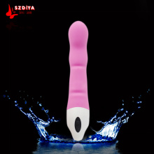 Las novedades de los adultos de silicona sexo vibrador mujeres juguetes sexuales (DYAST098)