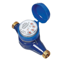 ISO4064 Clase B Rotary Vane Rueda Latón Volumen de agua Meter