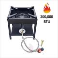 Estufa de quemador de camping de 200000 BTU