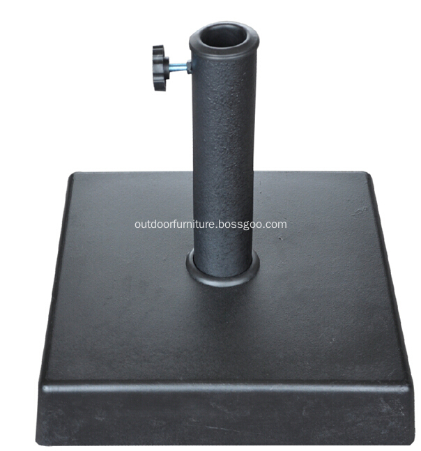 DL-056-8Outdoor 8KGS Square Resin Strong Umbrella Stand