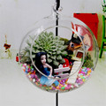 80MM Hanging Tealight Holder Glass Globes Terrarium Wedding Candle Holder Candlestick