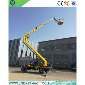 14m Self-propelled Articulating Trailer Boom Lift